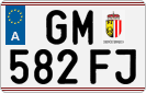 License plate of Austria, Regular plates