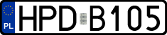License plates of Poland, Authorities