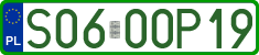 License plates of Poland, Professional plates