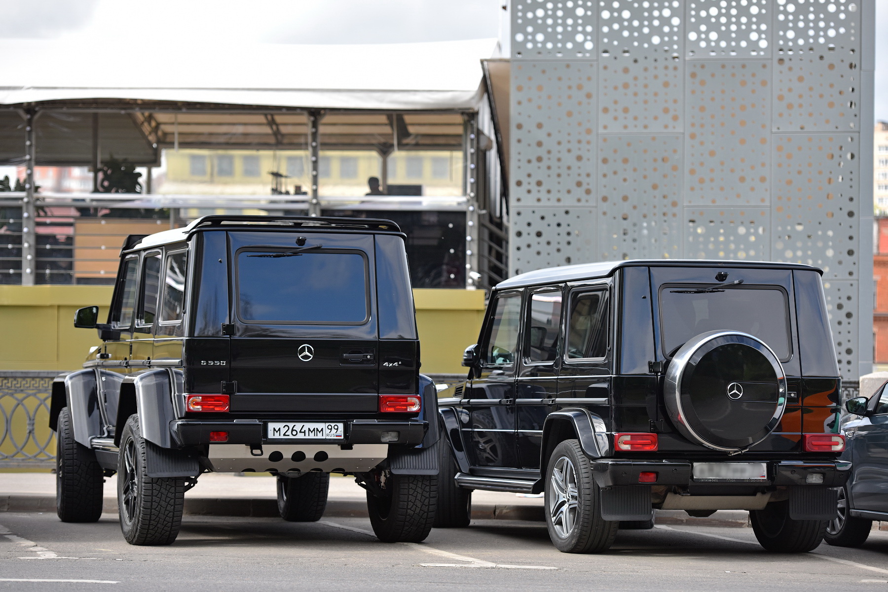 м 264 мм 99, Mercedes-Benz G-Klasse 1st gen 4×4² (W463), 2015–2017
