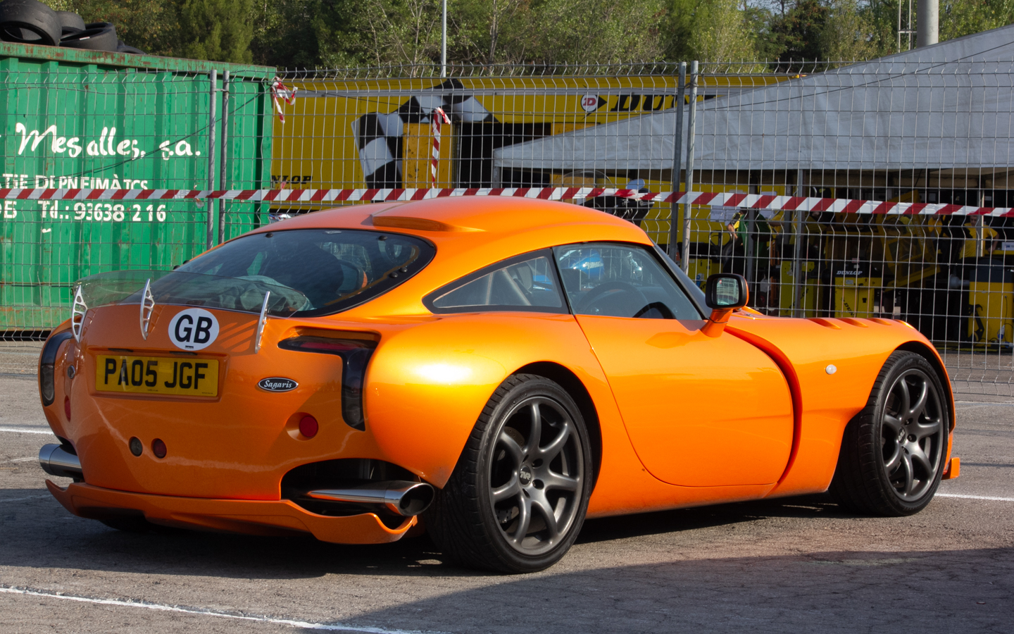 PA05JGF, TVR Sagaris 