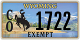 Wyoming, Exempt (1234)