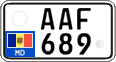 License plate of Moldova, Cars (2015)