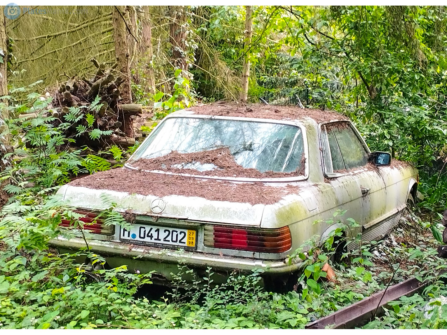 H 041202, Mercedes-Benz SLC-Klasse 1st gen (C107), 1972–1981