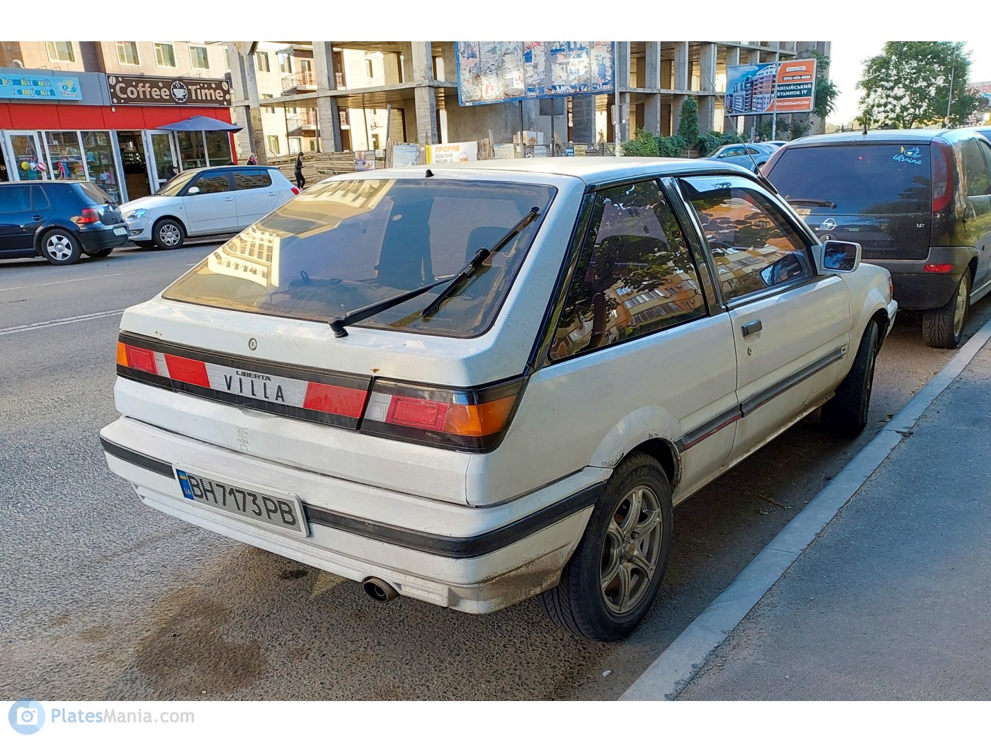 BH 7173 PB, Nissan Liberta Villa 2nd gen Hatch (N13), 1986–1990