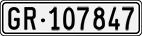 License plate of Switzerland, Cars