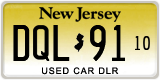 New Jersey, Dealer (ABC-1234/12-ABC34/1234-ABC)