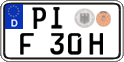 German license plate, Plates for oldtimers (type 