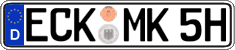 German license plate, Plates for oldtimers (type 