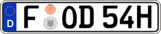 German license plate, Plates for oldtimers (type 