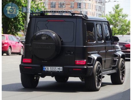 KA 5555 MH, Mercedes-Benz G-Klasse