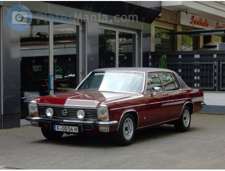 F OD 54H, Opel Diplomat