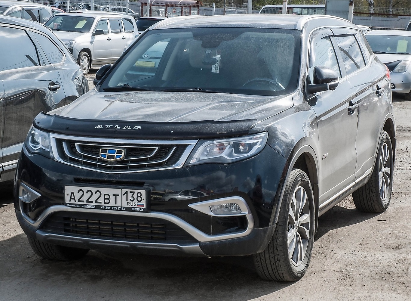 а 222 вт 138, Geely Atlas 1st gen (NL-3; CIS-market), 2017–2021