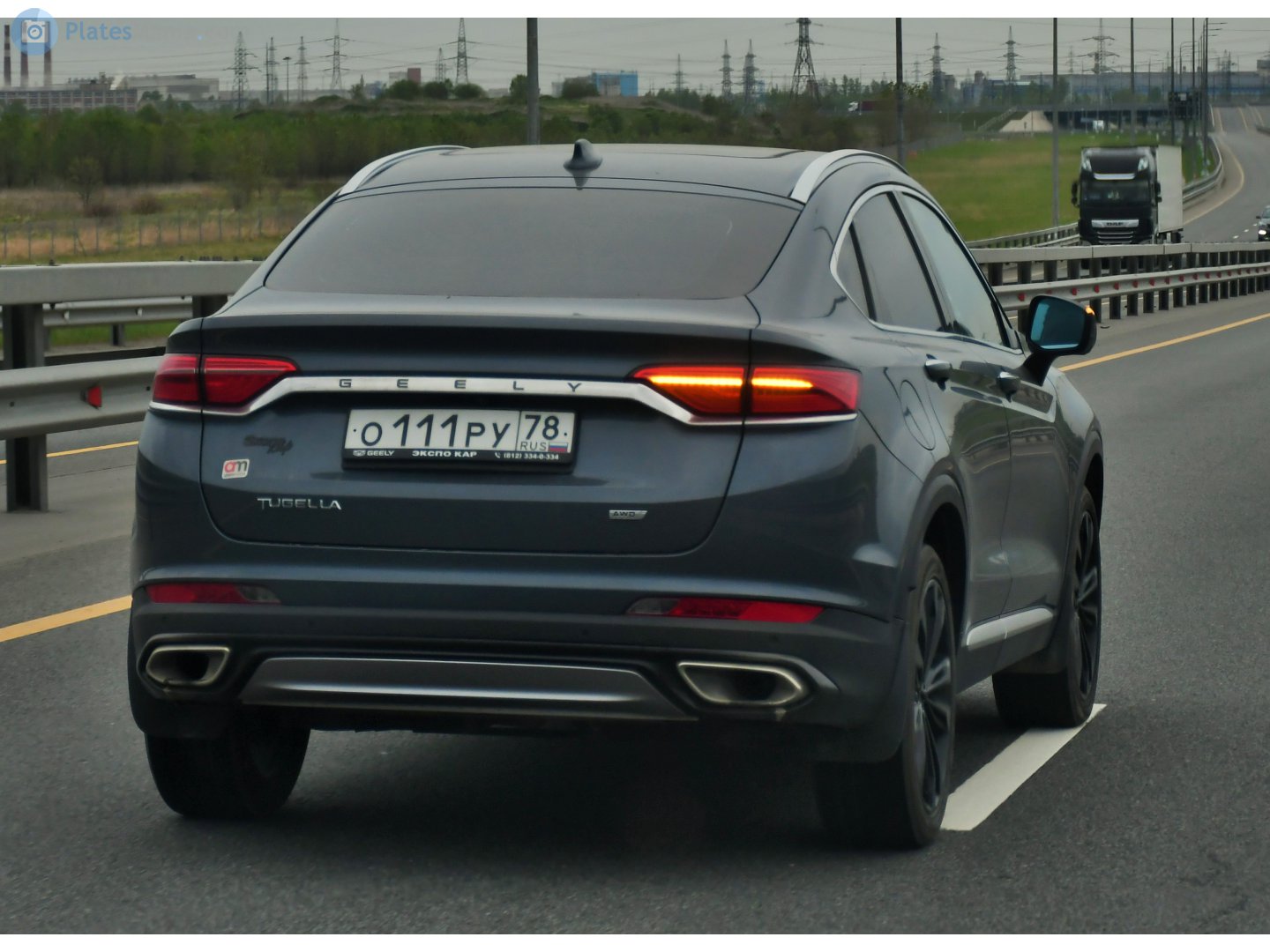 о 111 ру 78, Geely Tugella 1st gen (FY11), 2019­–