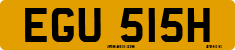 License plate of the United Kingdom, 1963 year system