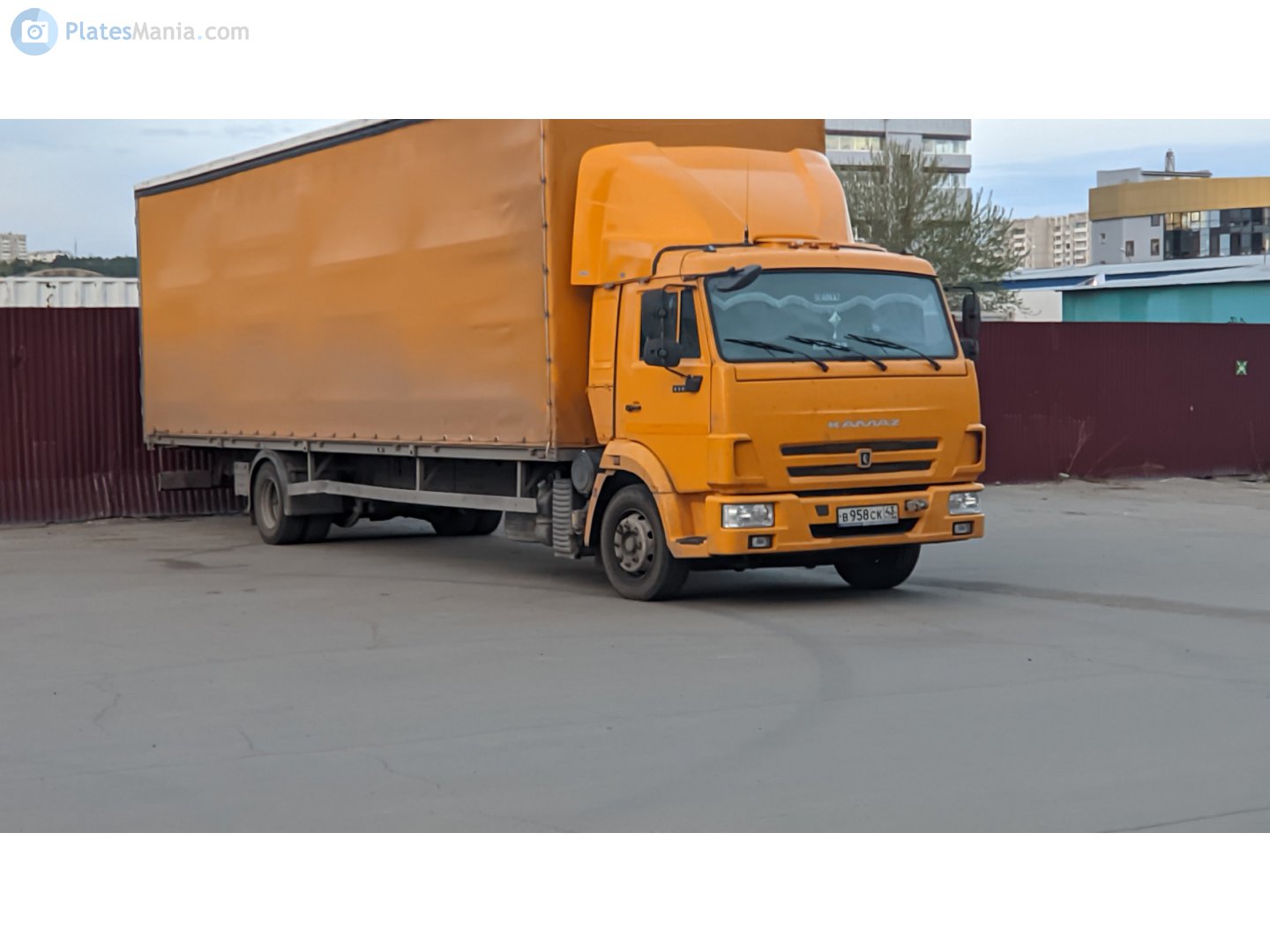 в 958 ск 43, KamAZ 4308 4308, facelift, 2010–