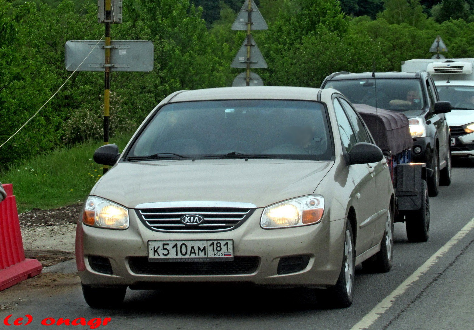 к 510 ам 181, Kia Cerato 1st gen Sedan (LD), 2004–2007 (–2009 for CN-market)
