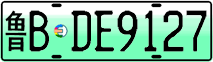 License plate of China, Electric vehicles