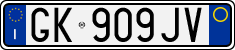 License plate of Italy, Cars (1994 year series)