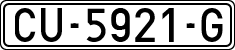 License plates of Spain, 1971 year series