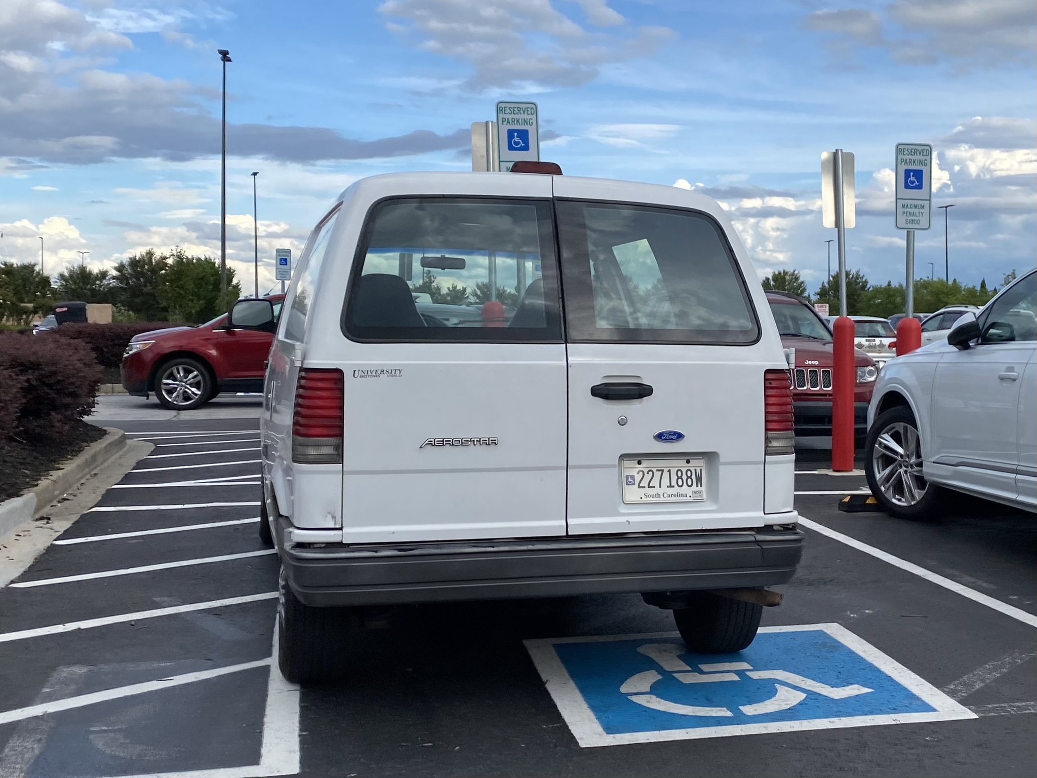 227188W, Ford Aerostar 1st gen (VN1), 1985–1997