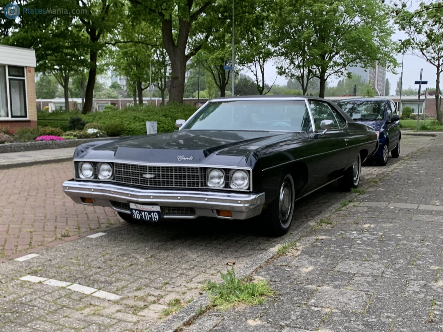 36-YD-19, Chevrolet Impala 5th gen 1971 (Sport Coupé) 2-door Hardtop (37; B-body), 1970–1971