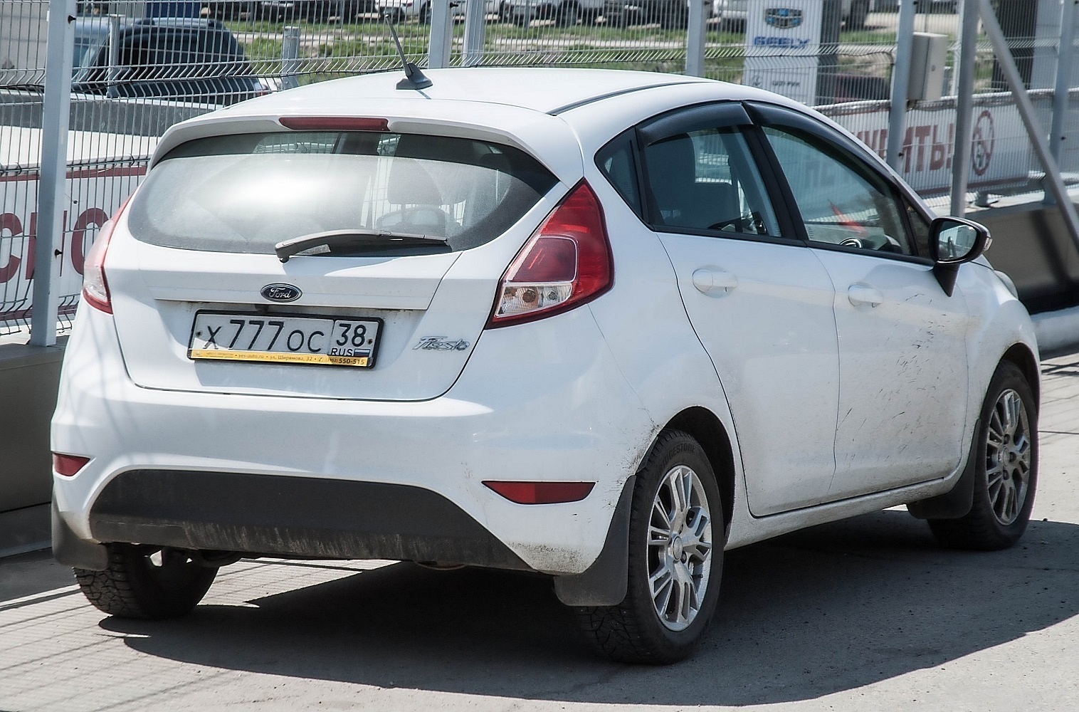 х 777 ос 38, Ford Fiesta 6th gen 5-door Hatch (B299; JA8), facelift, 2012–2019