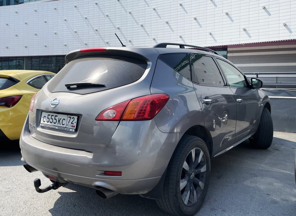 с 555 кс 72, Nissan Murano 2nd gen SUV (Z51), 2007–2016