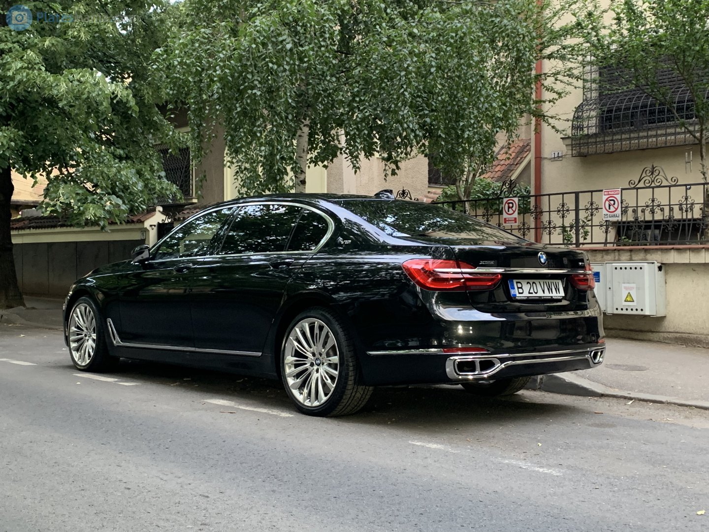 B 20 VWW, BMW 7 Series 6th gen (G11/G12), 2015–2019