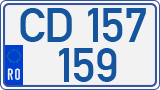 License plate of Romania, Diplomatic