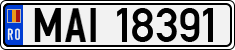 License plate of Romania, Ministry of Interior