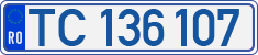 License plate of Romania, Diplomatic