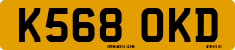 License plate of the United Kingdom, 1983 year system
