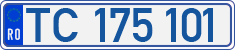 License plate of Romania, Diplomatic