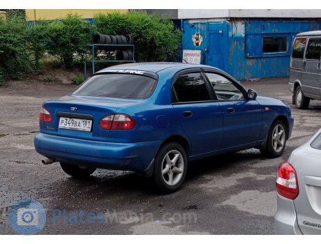 р349ва181, Daewoo Lanos