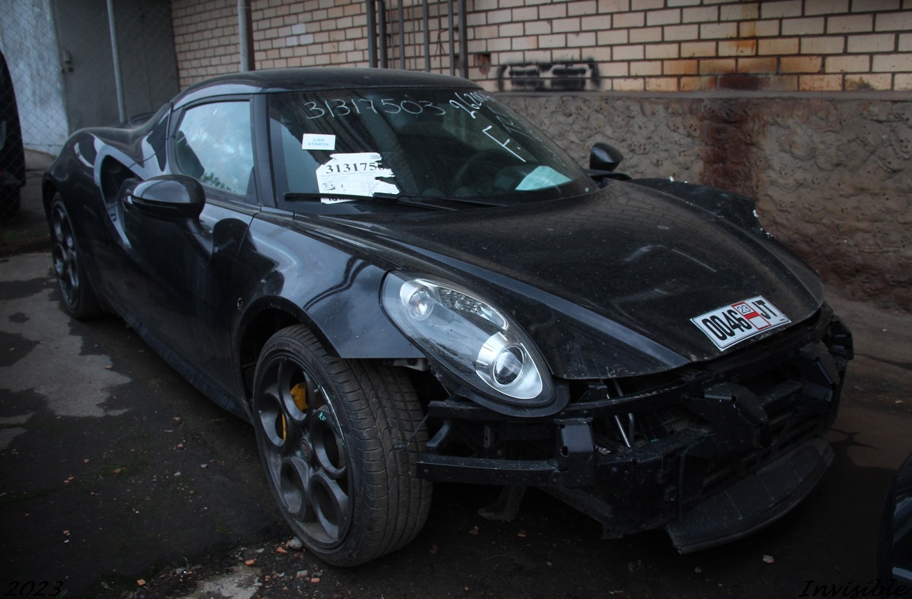 0046 JT, Alfa Romeo 4C 1st gen Coupé (960), 2013–2019