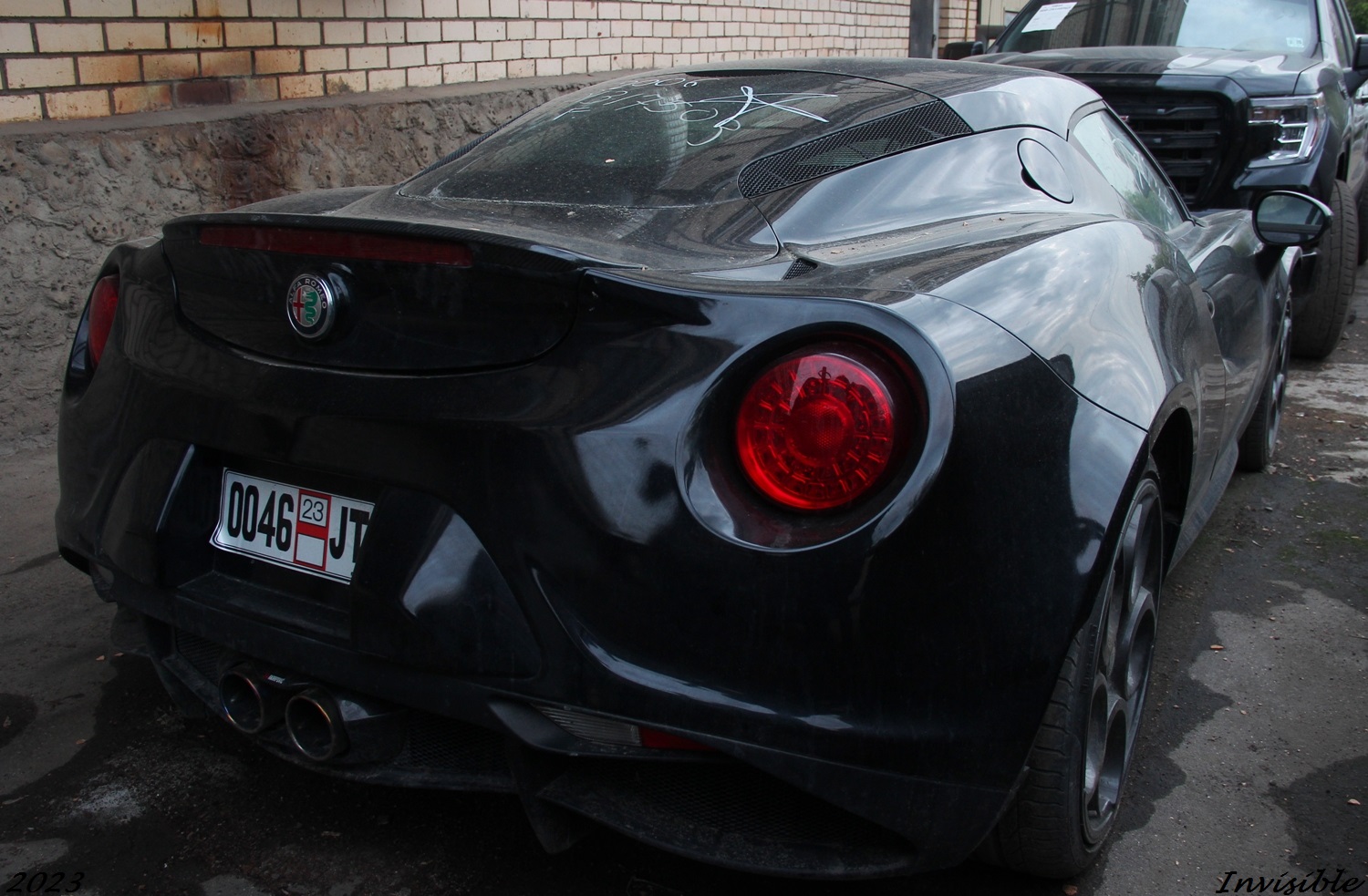 0046 JT, Alfa Romeo 4C 1st gen Coupé (960), 2013–2019