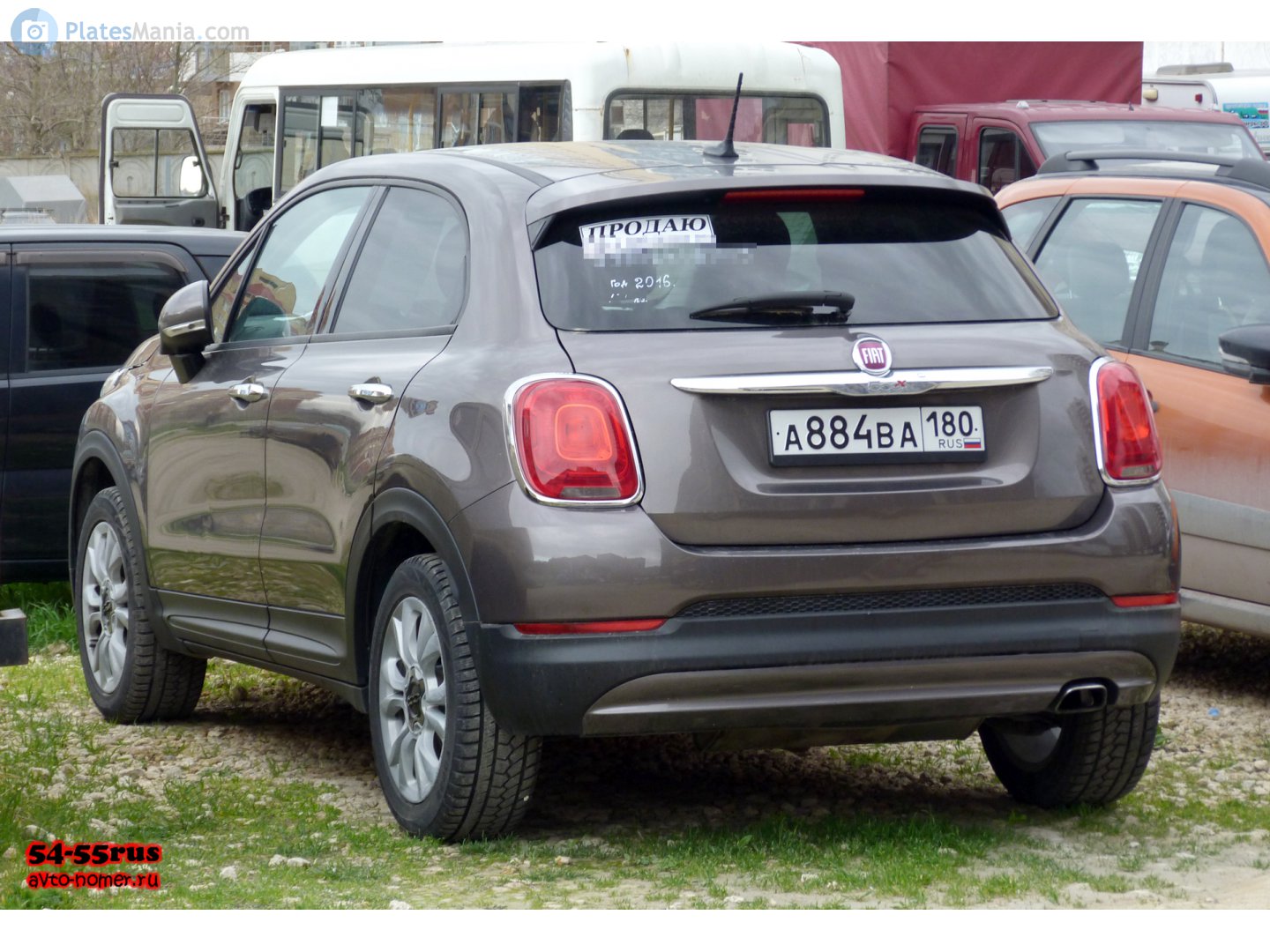 а 884 ва 180, FIAT 500X 1st gen (334), 2014–2018