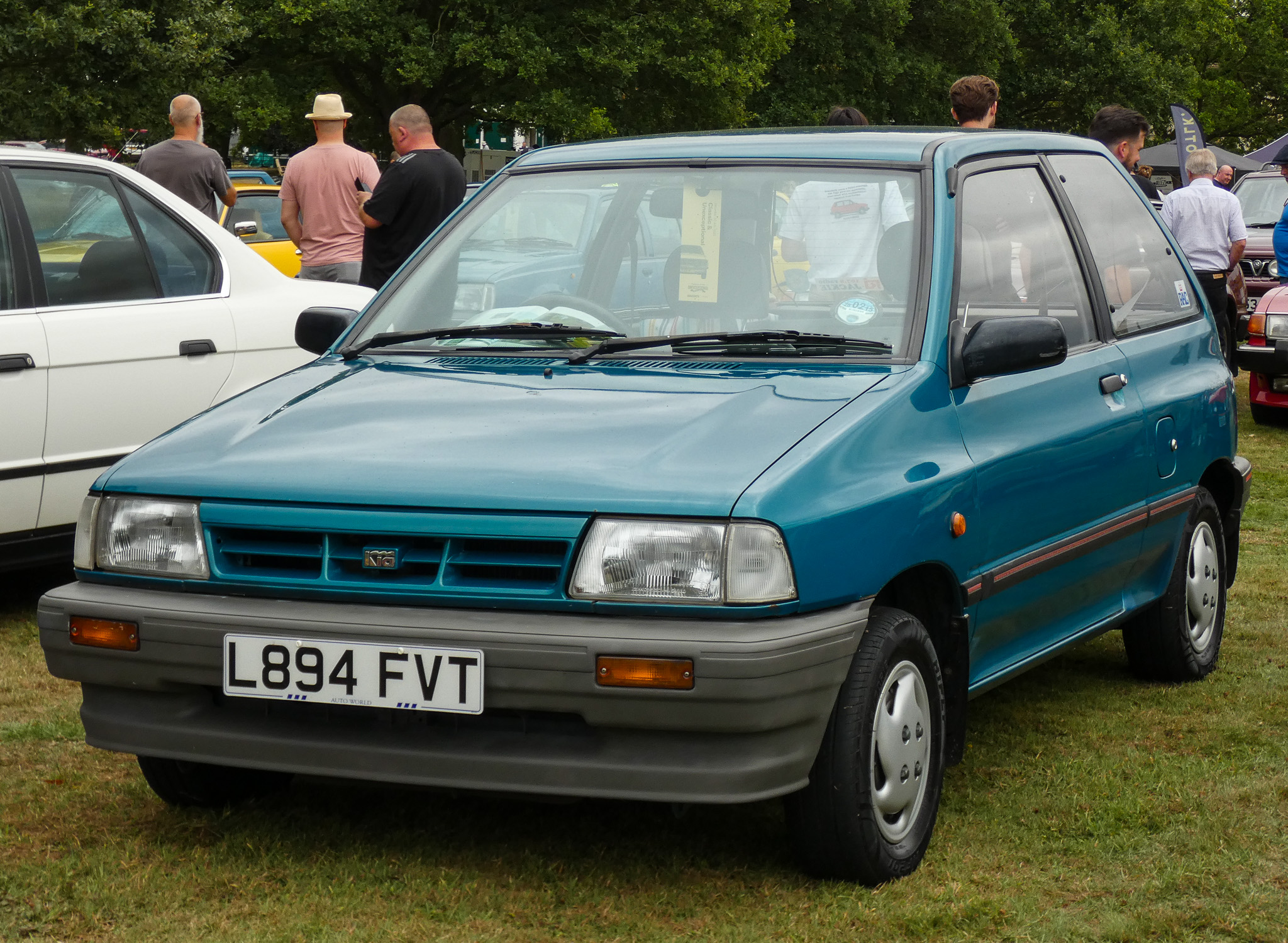 L894FVT, Kia Pride 1st gen 3-door Hatch (Y), 1987–2000