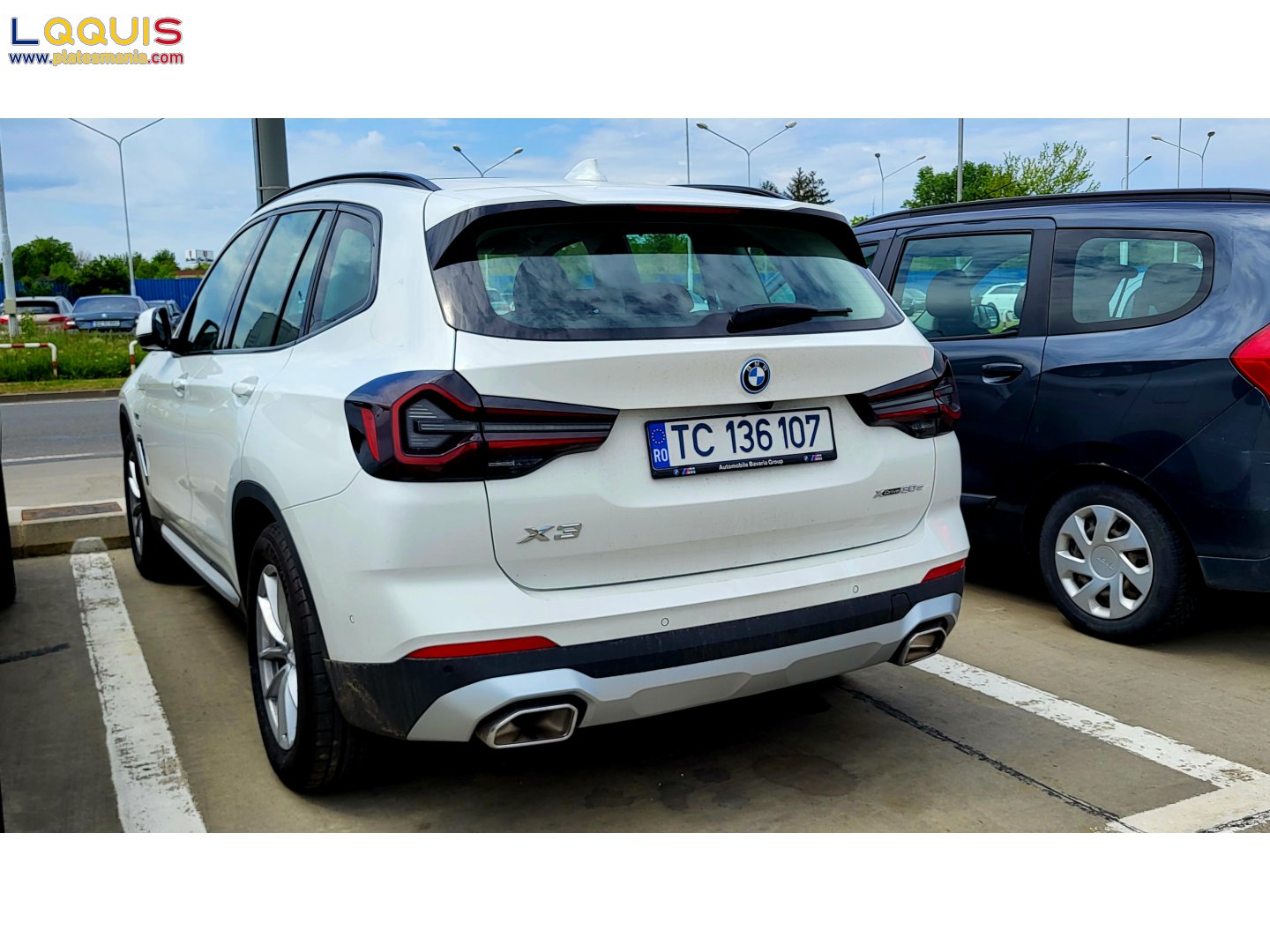 TC 136107, BMW X3 3rd gen (G01), facelift, 2021–2024