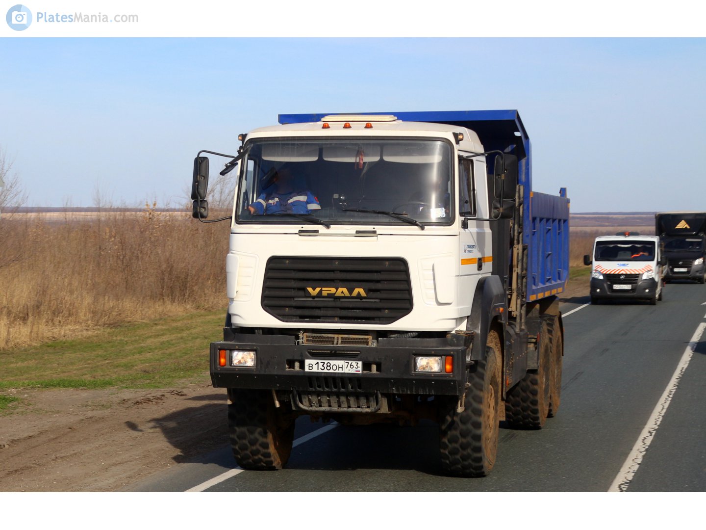 в 138 он 763, Ural (UralAZ) 6370 63701, 2012­–