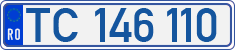 License plate of Romania, Diplomatic