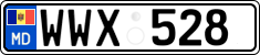 License plate of Moldova, Cars (2015)