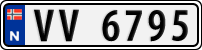 License plate of Norway, Trailers, motorcycles, special vehicles