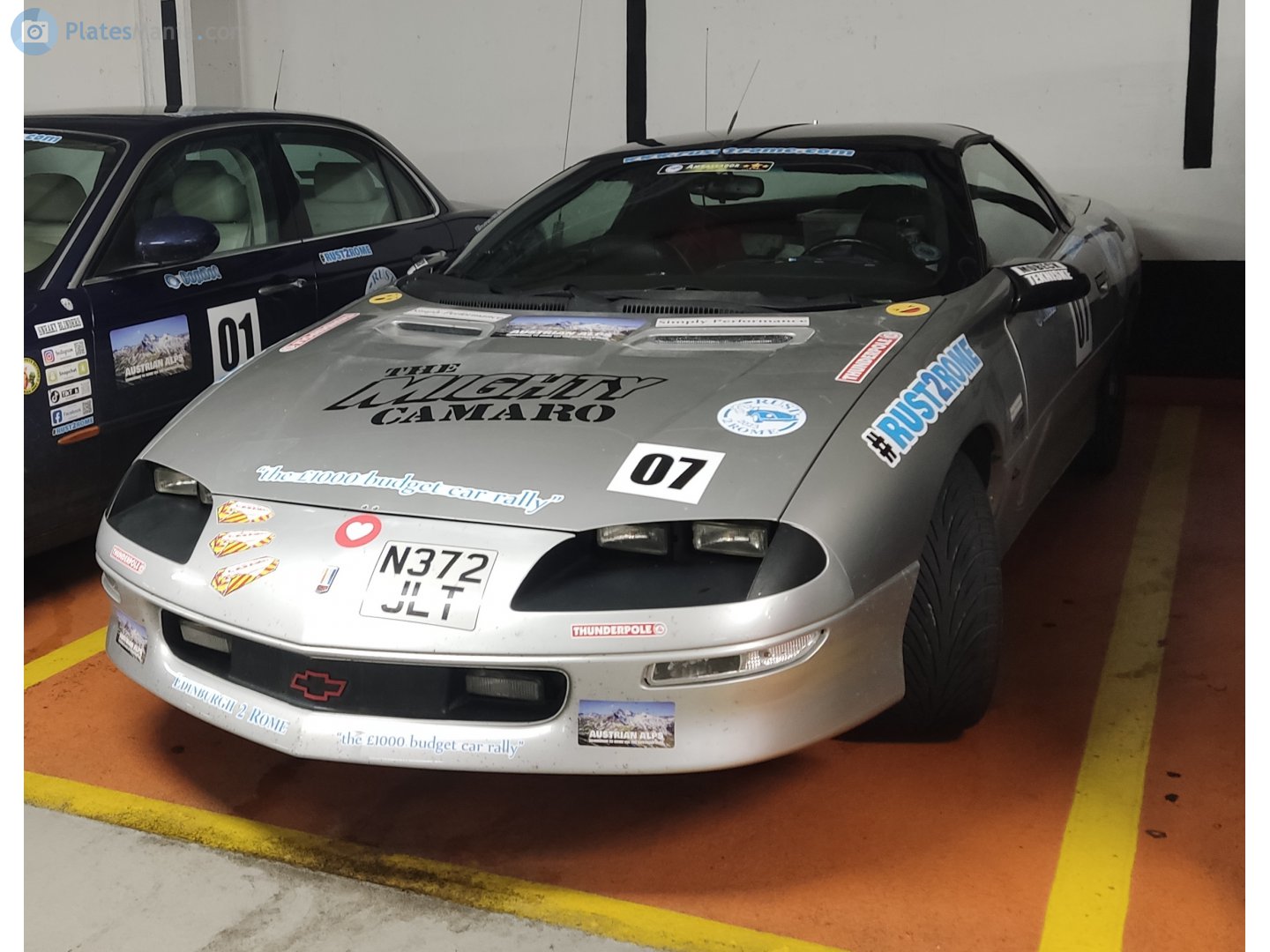 N372JLT, Chevrolet Camaro 4th gen Coupé (F IV), 1992–1997