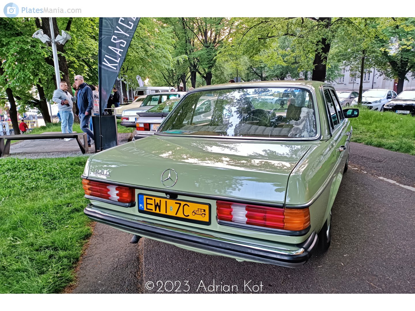 EWI 7C, Mercedes-Benz E-Klasse 200–300 Sedan (W123), 1975­–1986