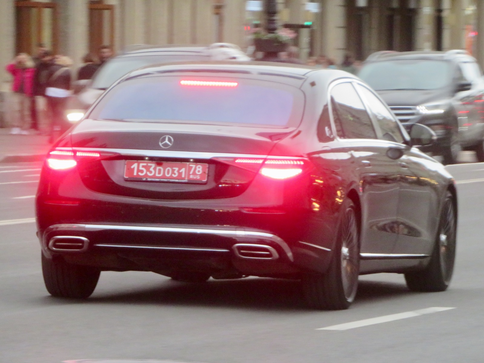 153 D 031 78, Mercedes-Benz S-Klasse Maybach, 9th gen Sedan (Z223), 2021–