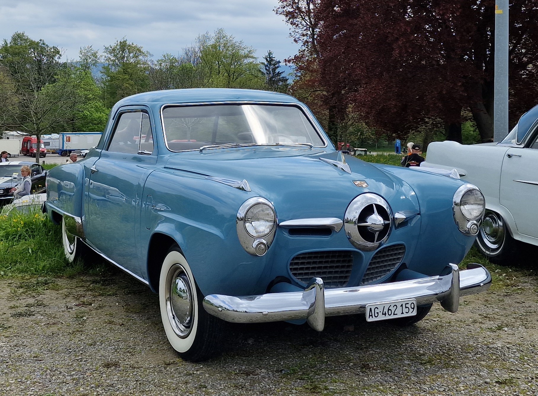 AG 462159, Studebaker Champion 3rd gen 1950 5-passenger Coupe, 2nd facelift, 1949–1950
