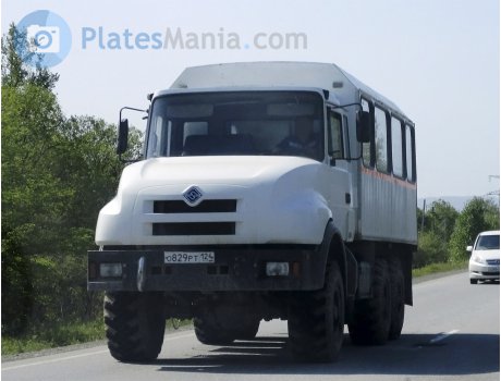 о829рт124, Ural (UralAZ) 3255