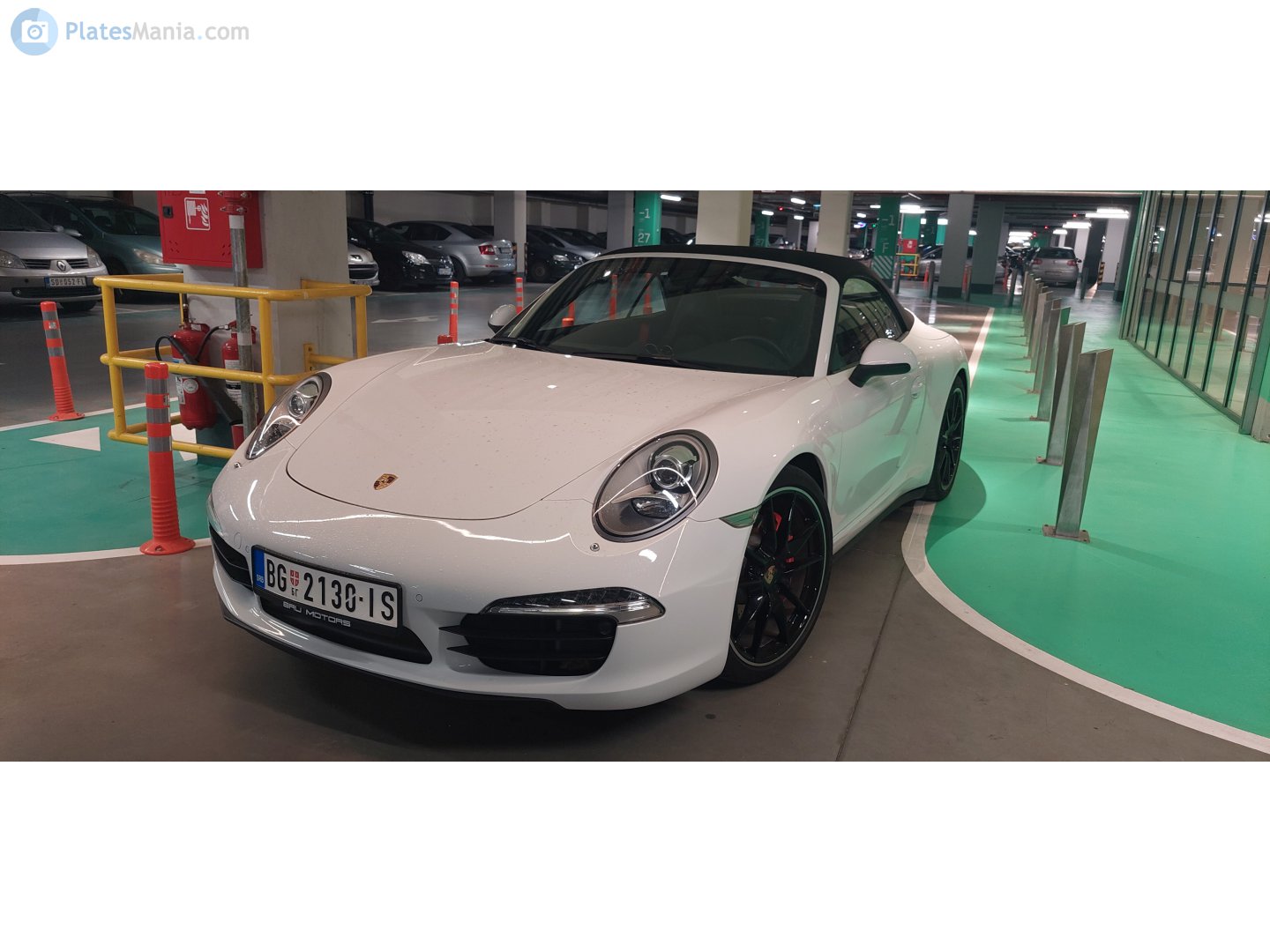 BG 2130-IS, Porsche 911 7th gen Cabrio (991.1), 2011–2017